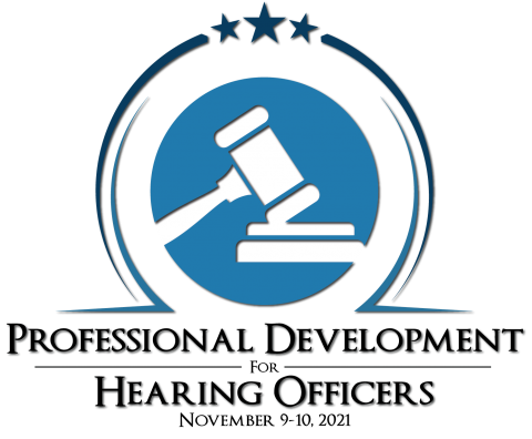 Professional Development for Hearing Officers Logo