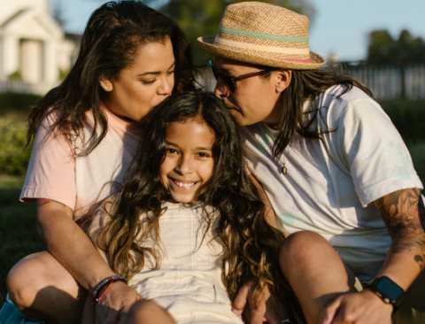 Family with child