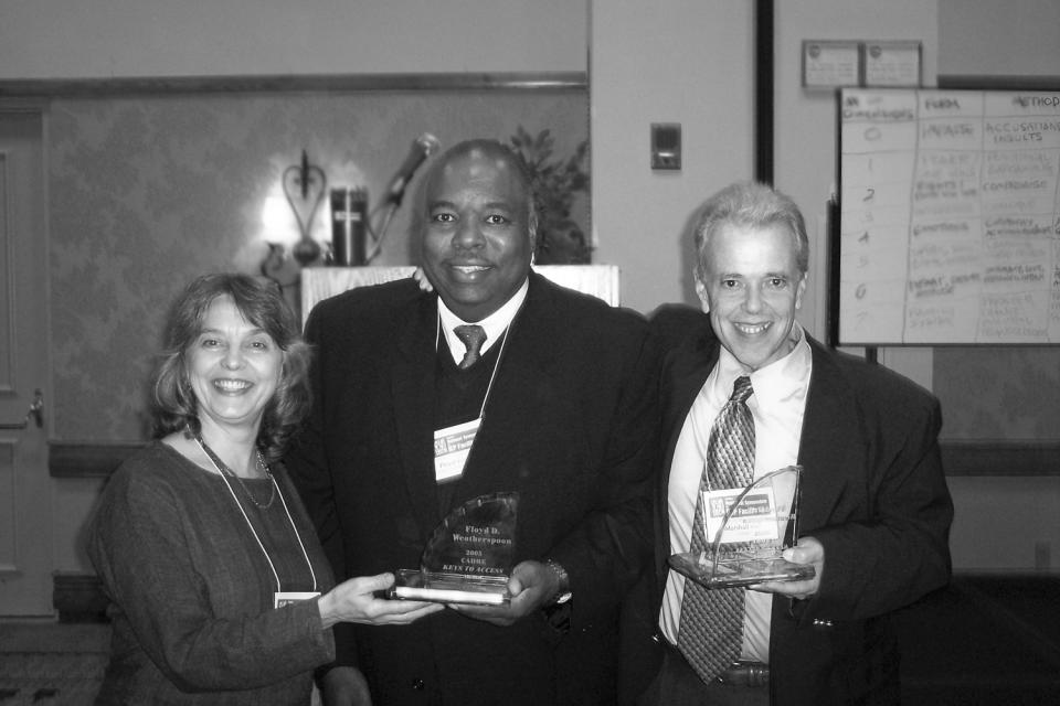 Photo: Anita Engiles, Floyd Weatherspoon, Marshall Peter